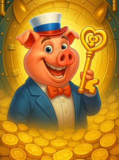 Mr. Oinkster's Key to Riches